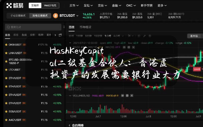 HashKeyCapital二级基金合伙人：香港虚拟资产的发展需要银行业大力支持